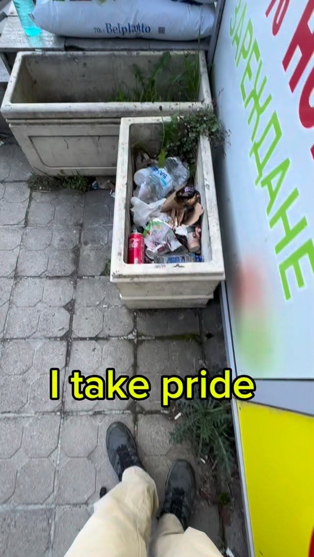 Street planter cleaned & planted